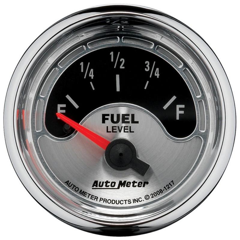 Auto meter 1217 american muscle empty/full 240 ohms/33 ohms analog gauge kits -