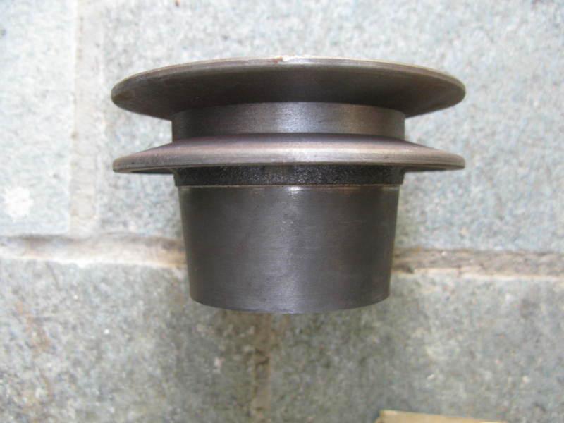 Water pump and ventilator pulley for peugeot 403 1st & 2nd make with dynamo 300w