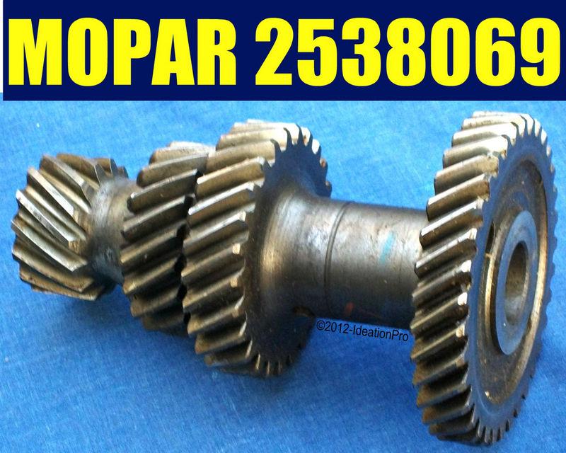 Nos mopar 2538069 transmission cluster gear 1961-1969 ◆ 69 borg warner wt285-8a