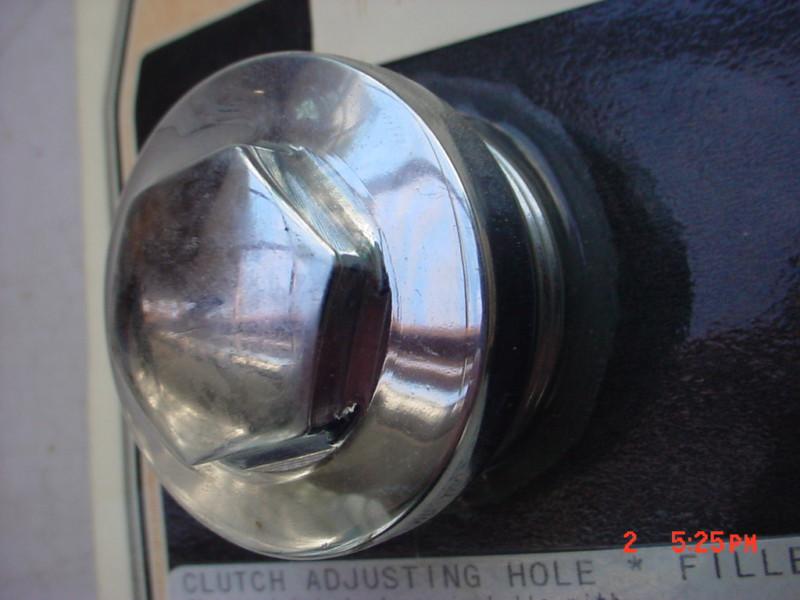  motorcycle  colony  plug  clutch  filler  '72-90 xl   new