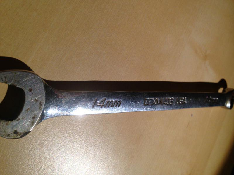 Snap on 14mm combination wrench 12 pt oexm140b