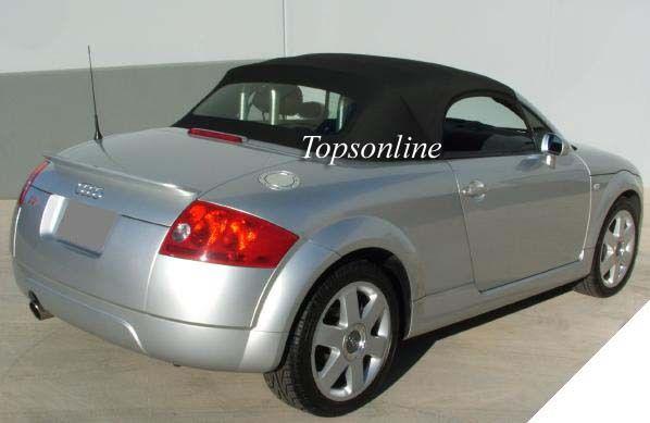Audi tt convertible top with heated glass window, factory twillfast cloth, color
