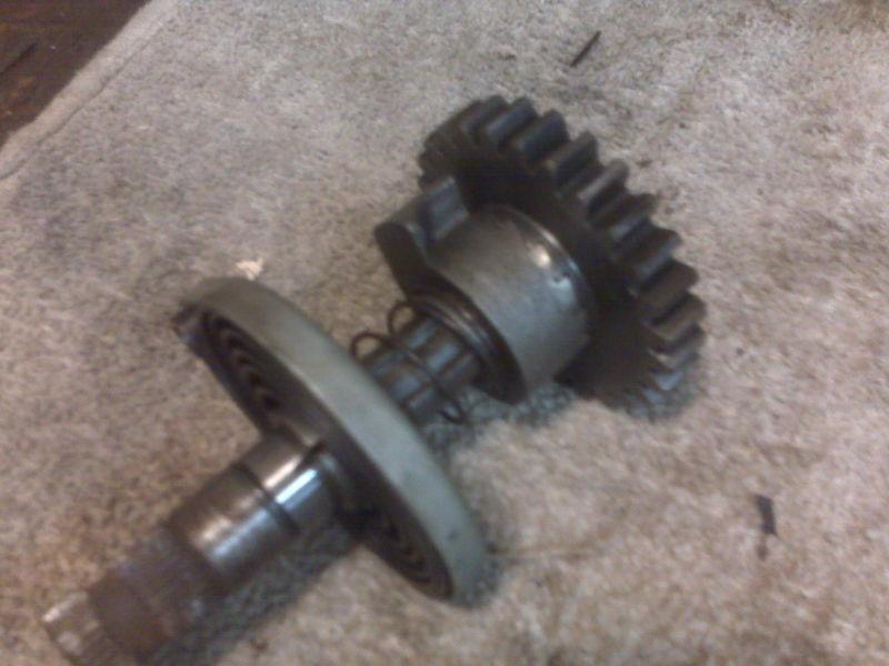 Purchase 1975 Harley Davidson AMF Aermacchi SX125 Kick start gear shaft in Dunbar, West Virginia