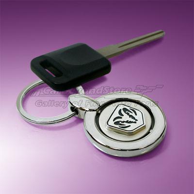 Dodge RAM 3D Logo Silver Spinner Key Chain, Keychain, Key Ring + Free Gift, US $9.95, image 3