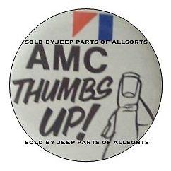 "way to go"  4 = amc thumbs up! + amc red white blue logo decal stickers  emblem