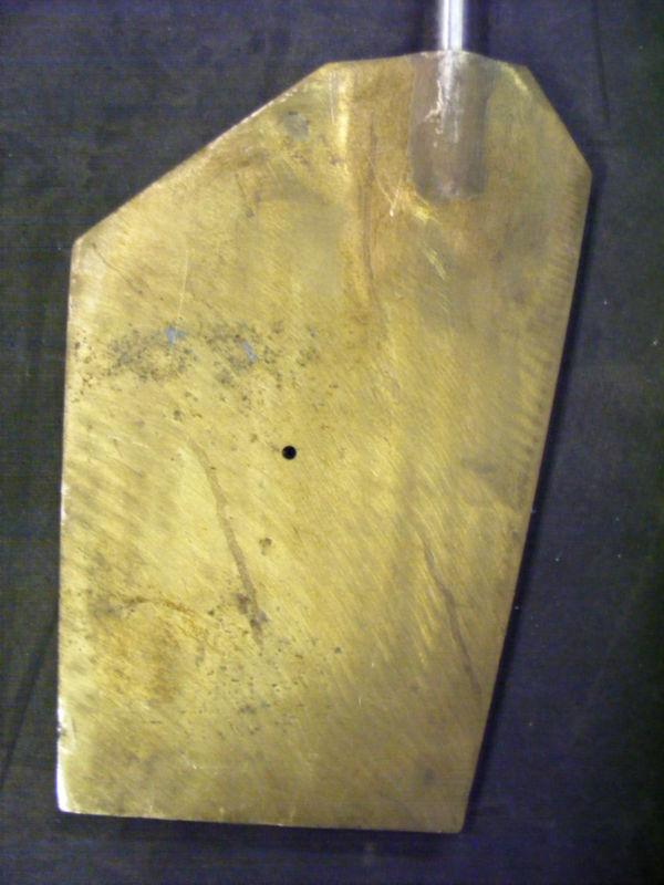 Purchase NEW Bronze Rudder 17 1/8 Tall Shaft 18 3/4 x 1 3/8 Cruisers