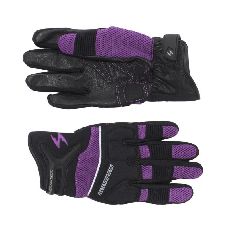 Scorpion coolhand gloves - purple