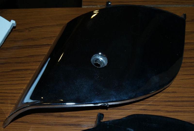 NEW PIAGGIO VESPA ET 2 & ET 4 FRONT SUSPENSION COVER 8217005 Chrome, US $20.00, image 2