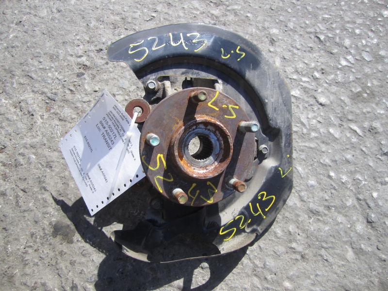 07 08 09 mazda 3 l. frt spindle/knuckle w/abs 561352