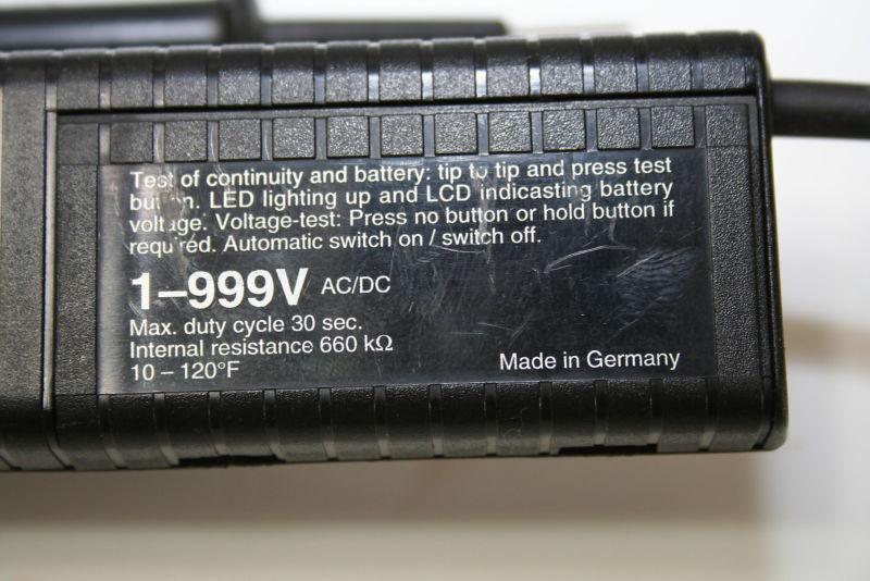 Purchase Ideal Voltage Tester 61249 With Probes Used Marked with Paint