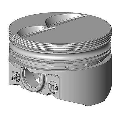 Keith black pistons hypereutectic flat 4.030" bore ford set of 8 kb115-030
