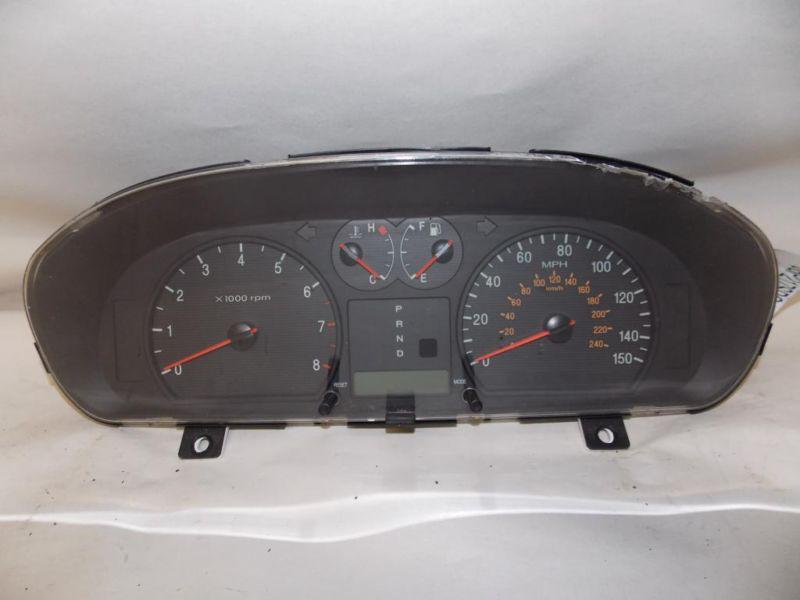 02-02 hyundai sonata 2.7l v6 121k instrument cluster speedometer 2002 #7004