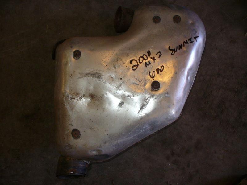 Skidoo summit mxz 600 muffler zx chassis 500 600 700 800 