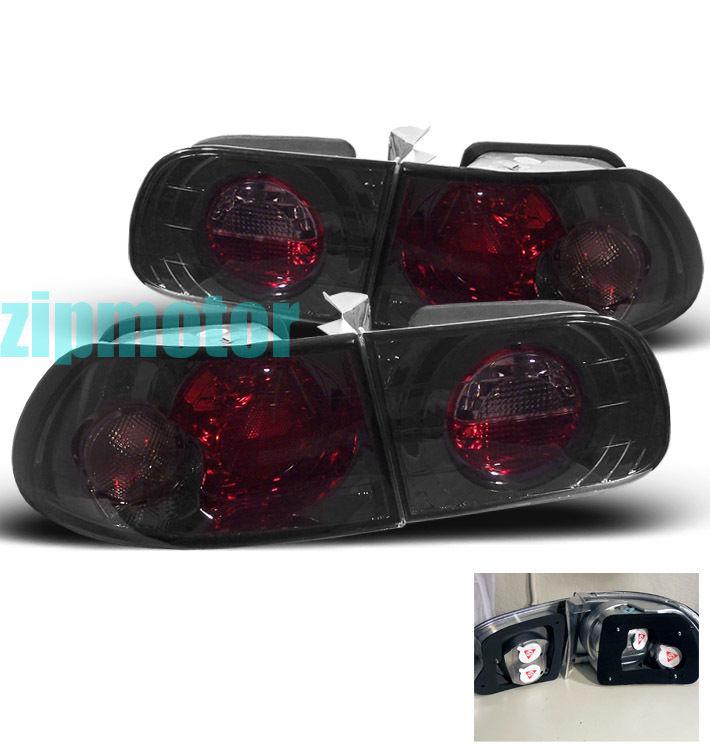 Buy 9295 HONDA CIVIC 3DR ALTEZZA TAIL LIGHTS LAMP SMOKE 93 in