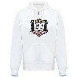 Dc travis pastrana 199 crest zip hoody white large