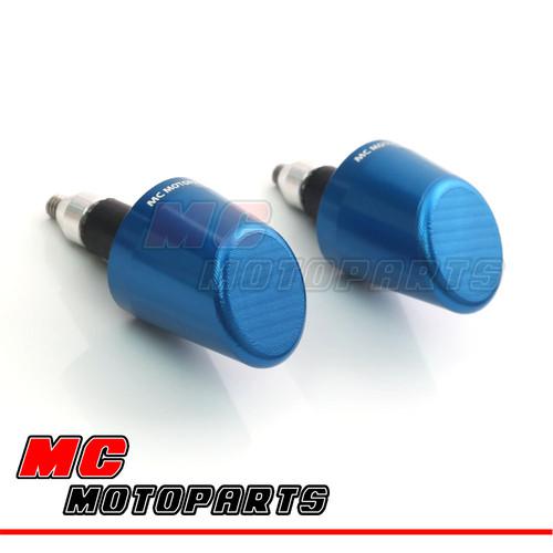 Blue slope cut racing bar ends mv agusta brutale 1078 rr 2008-2009