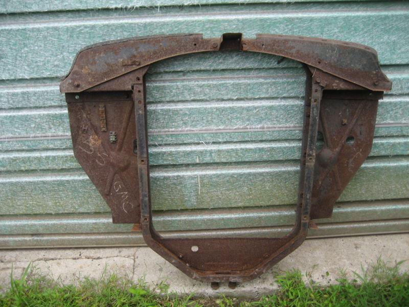  radiator support 55 gmc truck  chevrolet chevy truck