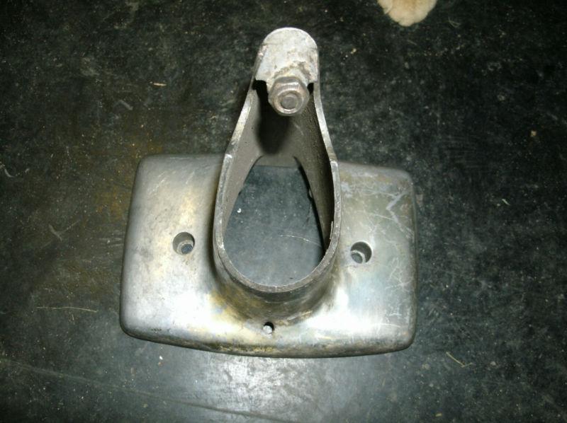 Lucas tail light lamp housing. triumph, bsa, norton, oem # 834774