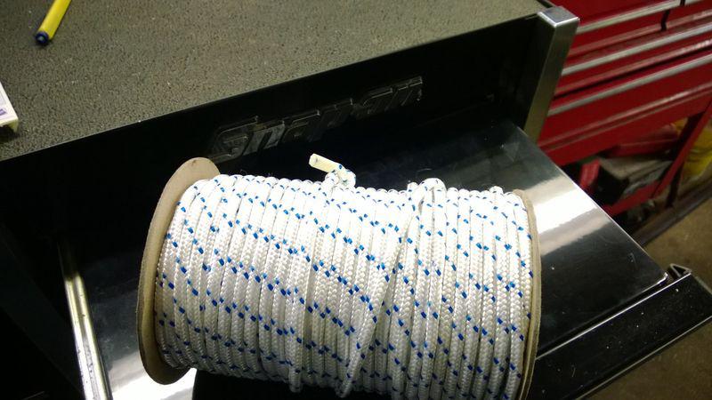 Recoil starter rope atv snowmobile universal #7 7/32 premium made in usa 100 ft