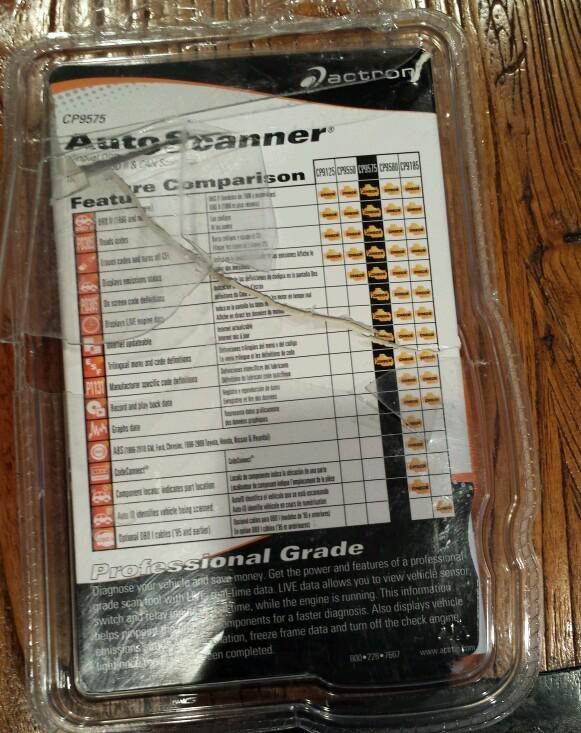ACTRON AUTOSCANNER OBD II & CAN SCAN TOOL - CP9575, US $68.00, image 2