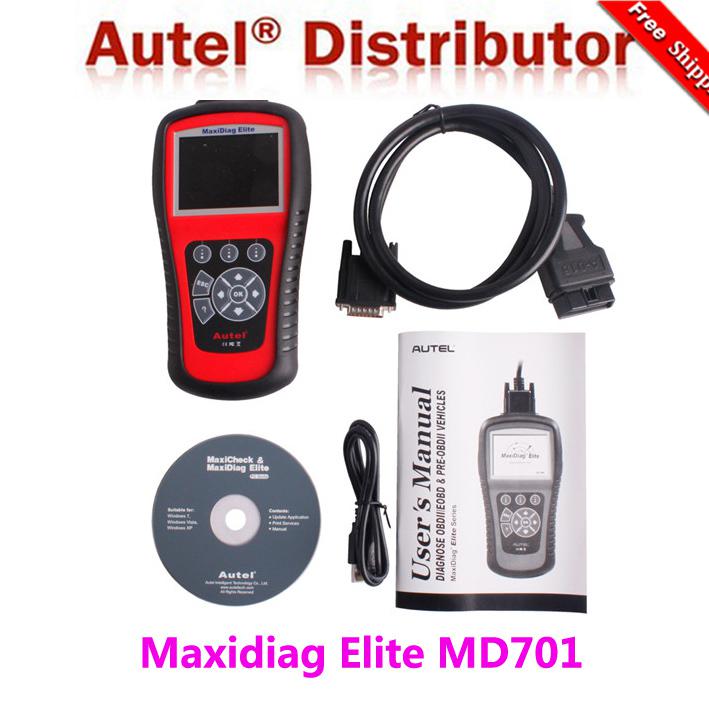 Autel maxidiag elite md701 for 4 system update internet code scanner diagnostic 