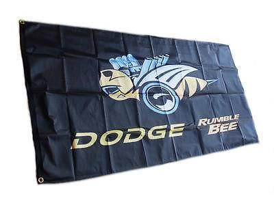 Dodge rumble bee banner flag limited mopar 4x2 feet