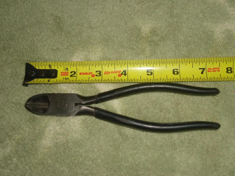 Vintage craftsman  diagonal wire cutters plier tool.  nice made usa!!!!