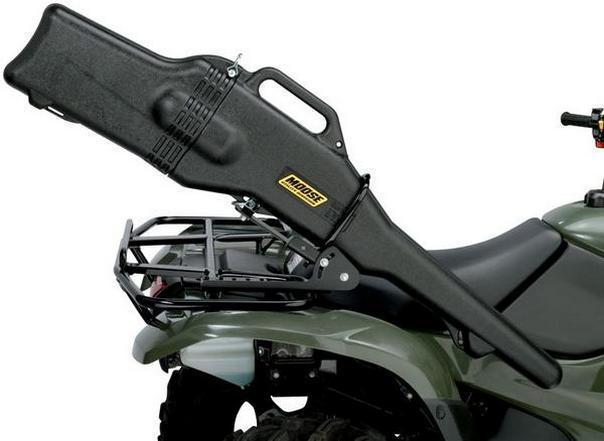 Moose racing gun boots with bracket black universal