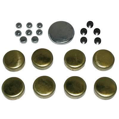 Proform parts 66558 freeze plugs brass chrysler 383 413 426 440 kit