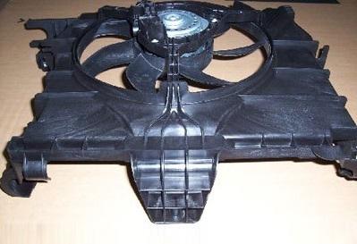 New genuine smart car fortwo 451 radiator cooling fan motor assembly oem 