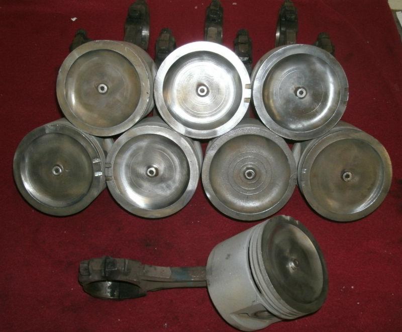 1971 72 73 74 75 76 buick 455 pistons and rods set gs,gsx,skylark,riviera,regal
