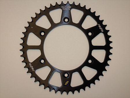 Sunstar sprocket rear 48t 520 aluminum black fits ktm 450 xcr-w 2008