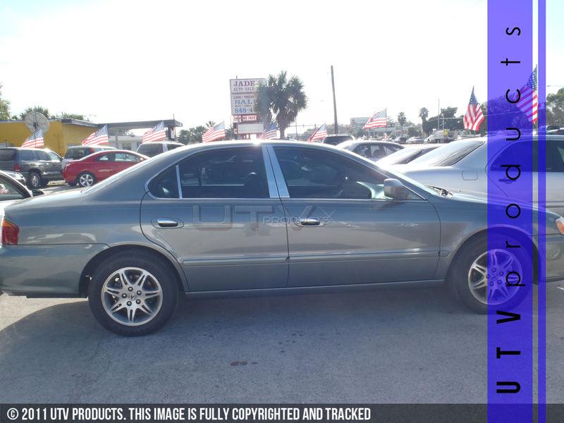 Buy 1999 2003 Acura TL 6PC STAINLESS STEEL BEVELED chrome pillars