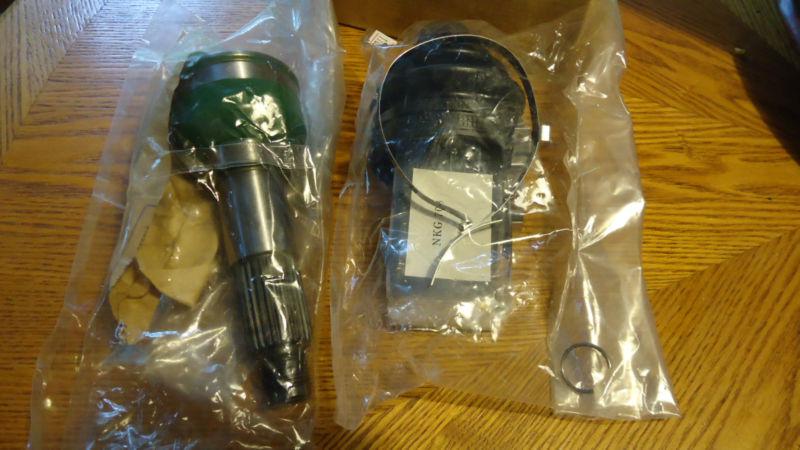 Oem yamaha grizzly 450 4x4 front outboard cv joint & boot kit 2008-2011