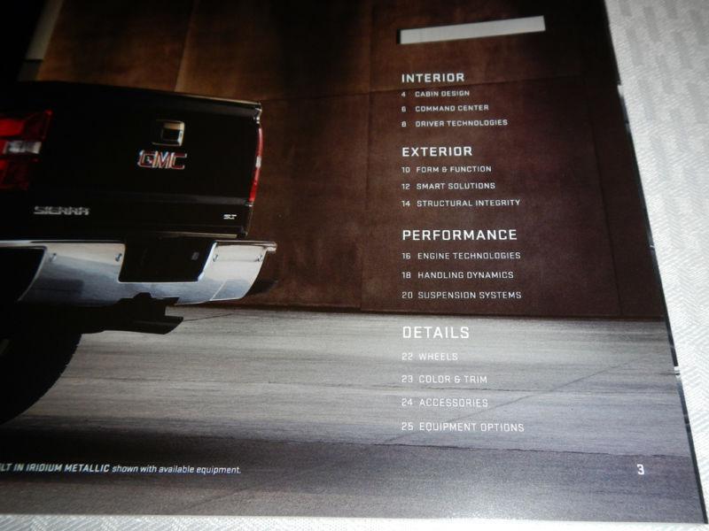 BRAND NEW 2014 GMC SIERRA BROCHURE, US $9.99, image 2