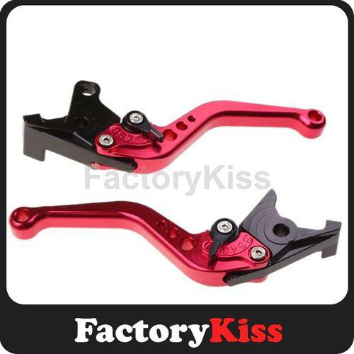 Short Brake Clutch Levers for Suzuki GSXR 1000 2007-2008 Red, US $29.98, image 2