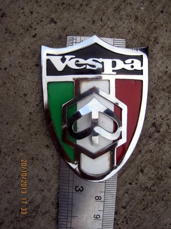 Vespa gs vna vnb 150 160 mk vb 1 2 ss 90 180 ulma vba acma badge legshield v50s 