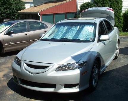 MAZDA 2003-2005 MAZDA6 M6 6 ATENZA FRONT BUMPER UPPER MESH GRILLE, US $89.99, image 3