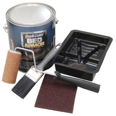 Dupli-color bed armor gallon kit w/ kevlar black liner
