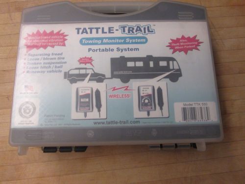 Tattle-trail ttk 550 portable,towing trailer monitoring system