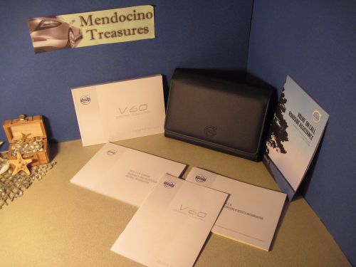 2016 volvo v60 owners manual pkg &amp; case "free u.s. priority shipping" buy oem
