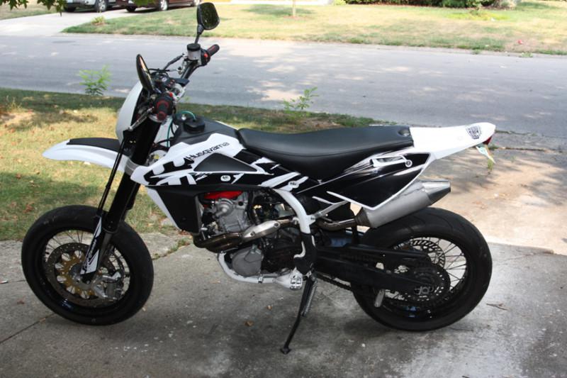 2008/2010 smr te  husqvarna plastic