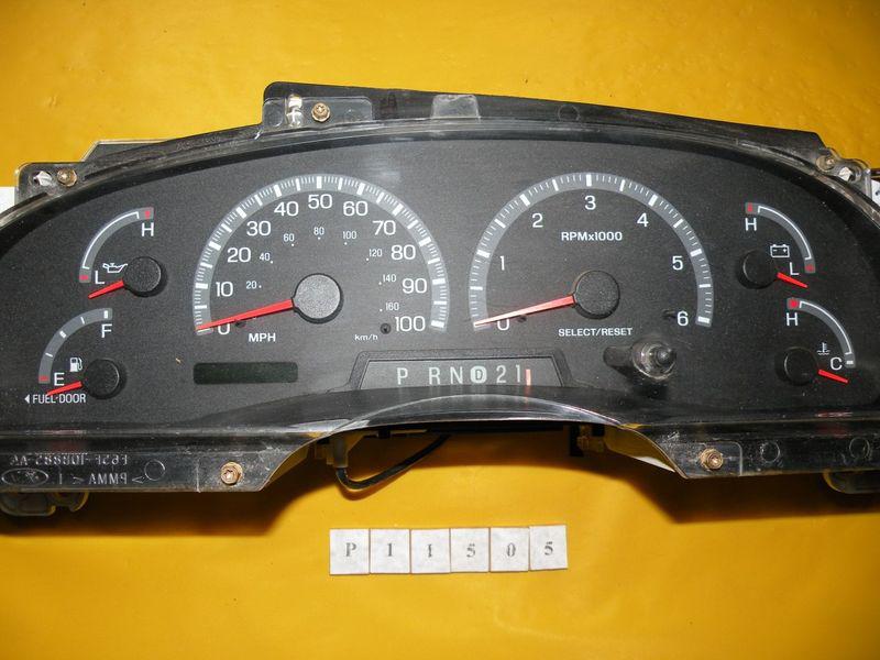 02 03 04 ford f150 speedometer instrument cluster dash panel 114,810