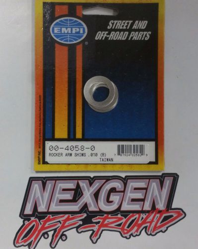 Rocker arm shaft shims .010&#034; 8 empi 4058 vw bug beetle