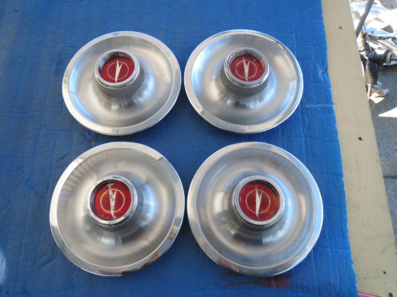 Set of 4 1962 63 64 65 66 67 68 buick skylark rally center cap hubcap ba1