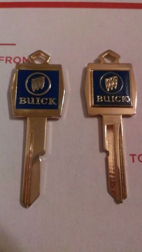 (1) new buick crest gold key blank a 67 71 75 79 83 87 cheapest w/ free shipping