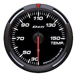 Defi racer gauge 60mm temperature meter df11706 white
