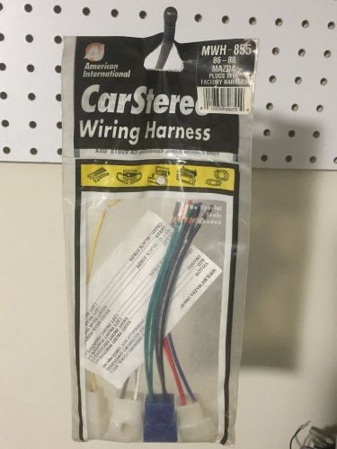 ★ car stereo  wiring harness wire adapter plug for aftermarket radio  mwh855  ★