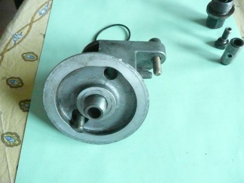 Citroen 2cv deux chevaux 602 cc used oil filter mounting adapter