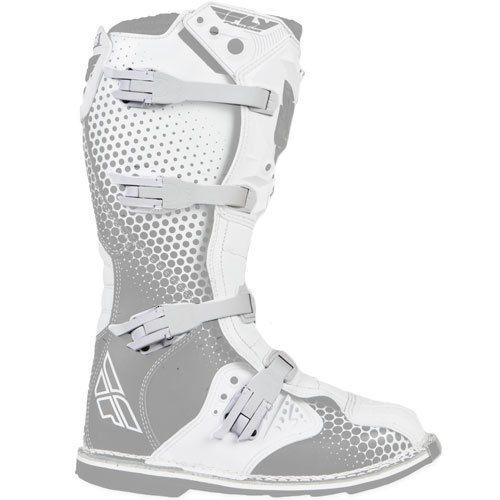 Fly racing replacement kinetic/maverik strap kit  white